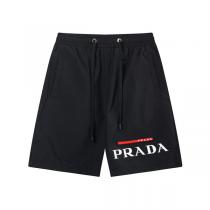  売れ筋 プラダ コピー ハーフパンツ ロゴプリント入り シンプルラグジュアリーデザイン PRADA