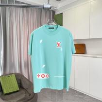 新登場 ルイヴィトン コピー アメリカンフラッグLVロゴ×モノグラムパッチ Tシャツ LOUIS VUITTON