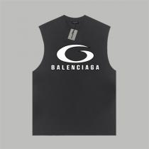 BALENCIAGA スーパーコピー タンクトップ スポーティーGロゴプリント ノースリーブ バレンシアガ