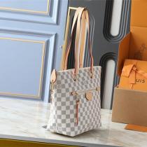 LOUIS VUITTON スーパーコピー トートバッグ ダミエ・エベヌ ジップ付きショッパー ルイヴィトン