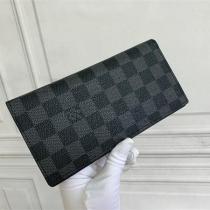 ルイヴィトン コピー 財布 ダミエ・グラフィット ポルトフォイユ・ブラザ 長財布 LOUIS VUITTON