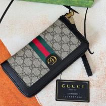  Gucc1 スーパーコピー 財布 GGスプリーム ラウンドジップウォレット ウェブストライプ仕様 Gucc1