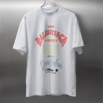 バレンシアガ コピー ヴィンテージタイポグラフィーTシャツ 英字プリント モノトーンカラー BALENCIAGA