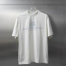 バレンシアガ スーパーコピー アクティブウェアロゴTシャツ スポーツモード ブラック＆ホワイト BALENCIAGA