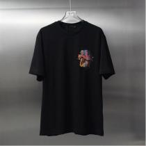 LOUIS VUITTON スーパーコピー アートペイントパターンTシャツ カラフル抽象 ブラック＆ホワイト ルイヴィトン