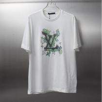  ルイヴィトン コピー モノグラムペイントアートTシャツ グラフィティLVロゴプリント 3色展開 LOUIS VUITTON