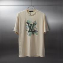  ルイヴィトン コピー モノグラムペイントアートTシャツ グラフィティLVロゴプリント 3色展開 LOUIS VUITTON