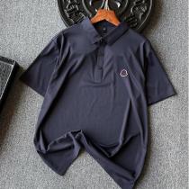 MONCLER 偽物 クラシックロゴワッペンポロシャツ トリコロール縁取り 高機能鹿の子素材 モンクレール
