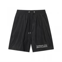 モンクレール コピー ロゴプリントハーフパンツ スポーティーモノトーン ドローコード付き MONCLER