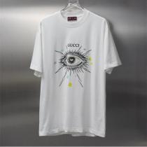 話題 Gucc1 スーパーコピー アイモチーフグラフィックTシャツ スピリチュアルアート おすすめ Gucc1