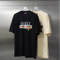 Gucc1 コピー タイガープリントロゴTシャツ MADE IN ITALY Gucc1風 カジュアル半袖 Gucc1