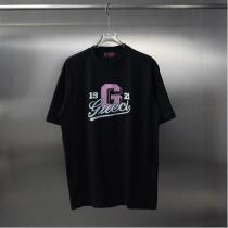 Gucc1 スーパーコピー Tシャツ ヴィンテージ風 1921レタリングデザイン カジュアルトップス Gucc1