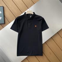 HERMES コピー ポロシャツ シンプルロゴ刺繍入り ホワイト 上質鹿の子素材 当店イチオシ エルメス