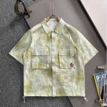  MONCLER 偽物 カーゴシャツセットアップ メンズ高品質サマーデザイン コーデセット モンクレール