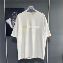 バレンシアガ 偽物 Tシャツ スポーティロゴプリント入り 2カラー展開ユニセックス仕様 BALENCIAGA