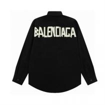 数量限定 バレンシアガ スーパーコピー シャツ バックビッグロゴ 長袖シンプルデザイン BALENCIAGA