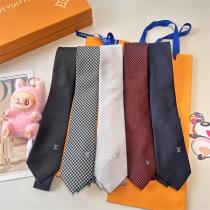 ルイヴィトン 偽物 ネクタイ チェッカーデザイン モノグラム 高級ビジネススタイル LOUIS VUITTON
