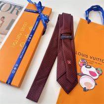 ルイヴィトン 偽物 ネクタイ チェッカーデザイン モノグラム 高級ビジネススタイル LOUIS VUITTON