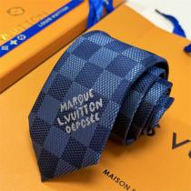 新作 ルイヴィトン コピー ネクタイ ダミエ柄 シルク ビジネス モードスタイル LOUIS VUITTON