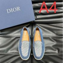 DIOR コピー スニーカー オブリークキャンバス グレーローファーシルエット スリッポン ディオール