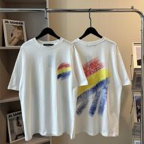 クロムハーツ コピー Tシャツ アーティスティックペイント バックグラフィック ユニセックス CHROME HEARTS