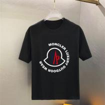  MONCLER コピー Tシャツ ラグジュアリーアウトドア ビッグロゴプリントカジュアルウェア モンクレール