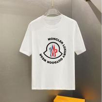  MONCLER コピー Tシャツ ラグジュアリーアウトドア ビッグロゴプリントカジュアルウェア モンクレール