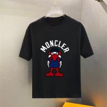 MONCLER スーパーコピー Tシャツ ポップキャラクターロゴ ブラック ストリートユース モンクレール