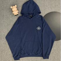 CHROME HEARTS コピー パーカー クロス刺繍ワンポイント入り プルオーバー シンプル ユニセックス クロムハーツ