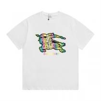 入手困難 バーバリー コピー カラフル ロゴ プリント Tシャツ ユニークなデザイン 売れ筋 BURBERRY