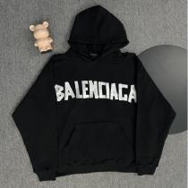 バレンシアガ コピー パーカー アーチロゴプリント オーバーサイズ フーディー ストリート BALENCIAGA 