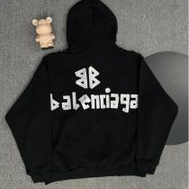 バレンシアガ コピー パーカー アーチロゴプリント オーバーサイズ フーディー ストリート BALENCIAGA 