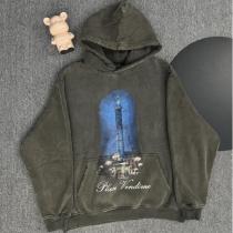 BALENCIAGA スーパーコピー パーカー ノスタルジックフォトプリント パリナイトビュー フーディー バレンシアガ