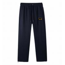 フェンディ 偽物 スウェットパンツ モンスターアイワッペン デザインアクセント シルエット FENDI