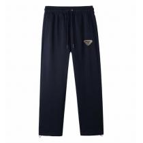 プラダ 偽物 スウェットパンツ トライアングルロゴパッチ シンプルモードライン スポーティー PRADA