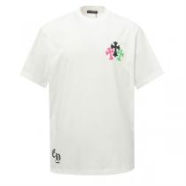 クロムハーツ 偽物 個性派ライン切替 スポーツスウェットパンツ カラーアクセント入り 2色展開 CHROME HEARTS