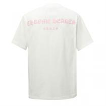 CHROME HEARTS コピー ホースシュー＆CHプラスロゴ 両面プリント クルーネック Tシャツ ブラック クロムハーツ