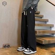  クロムハーツ コピー 上質クロスロゴ シルエット スウェットパンツ 2色展開 リラクシング CHROME HEARTS