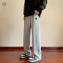 CHROME HEARTS スーパーコピー 洗練クロス ドローストリング ストレートスウェットパンツ モダン クロムハーツ