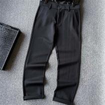 MONCLER 偽物 洗練テーパードカット スウェットパンツ ブラックフォーマルカジュアル モンクレール