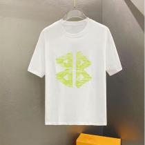 バレンシアガ 偽物 Tシャツ ダブルBBロゴ スクラッチ風グラフィック トップス カジュアル BALENCIAGA