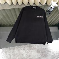BALENCIAGA 偽物 セーター ロゴ刺繍 クラシッククルーネック ウール混ニット 23SS重厚感 トップス バレンシアガ