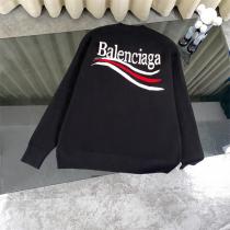 BALENCIAGA 偽物 セーター ロゴ刺繍 クラシッククルーネック ウール混ニット 23SS重厚感 トップス バレンシアガ
