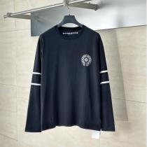 クロムハーツ コピー 長袖Tシャツ ホースシュー&ナンバリングデザイン スポーツミックス CHROME HEARTS