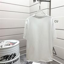 BALENCIAGA コピー Tシャツ 個性派デザインロゴ入り クルーネック -カジュアル トレンド おしゃれ バレンシアガ