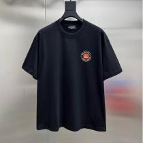 BALENCIAGA スーパーコピー Tシャツ ワッペンロゴ クルーネック シンプル カジュアルデザイン バレンシアガ