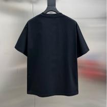 BALENCIAGA スーパーコピー Tシャツ ワッペンロゴ クルーネック シンプル カジュアルデザイン バレンシアガ