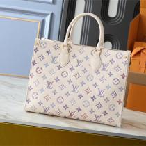 イヴィトン コピー トートバッグ グラデーションモノグラム キャンバス仕立て ラージサイズ オンザゴー LOUIS VUITTON