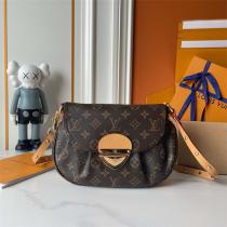 LOUIS VUITTON スーパーコピー ショルダーバッグ モノグラムデニム フラップ カジュアルエレガンス ルイヴィトン