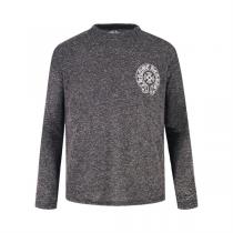 CHROME HEARTS コピー 長袖Tシャツ アメリカンフラッグ×クロスモチーフ バック カジュアル クロムハーツ